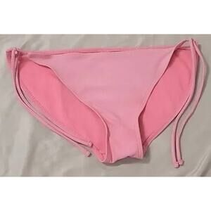 Pink Side String Bikini Bottom Women's
